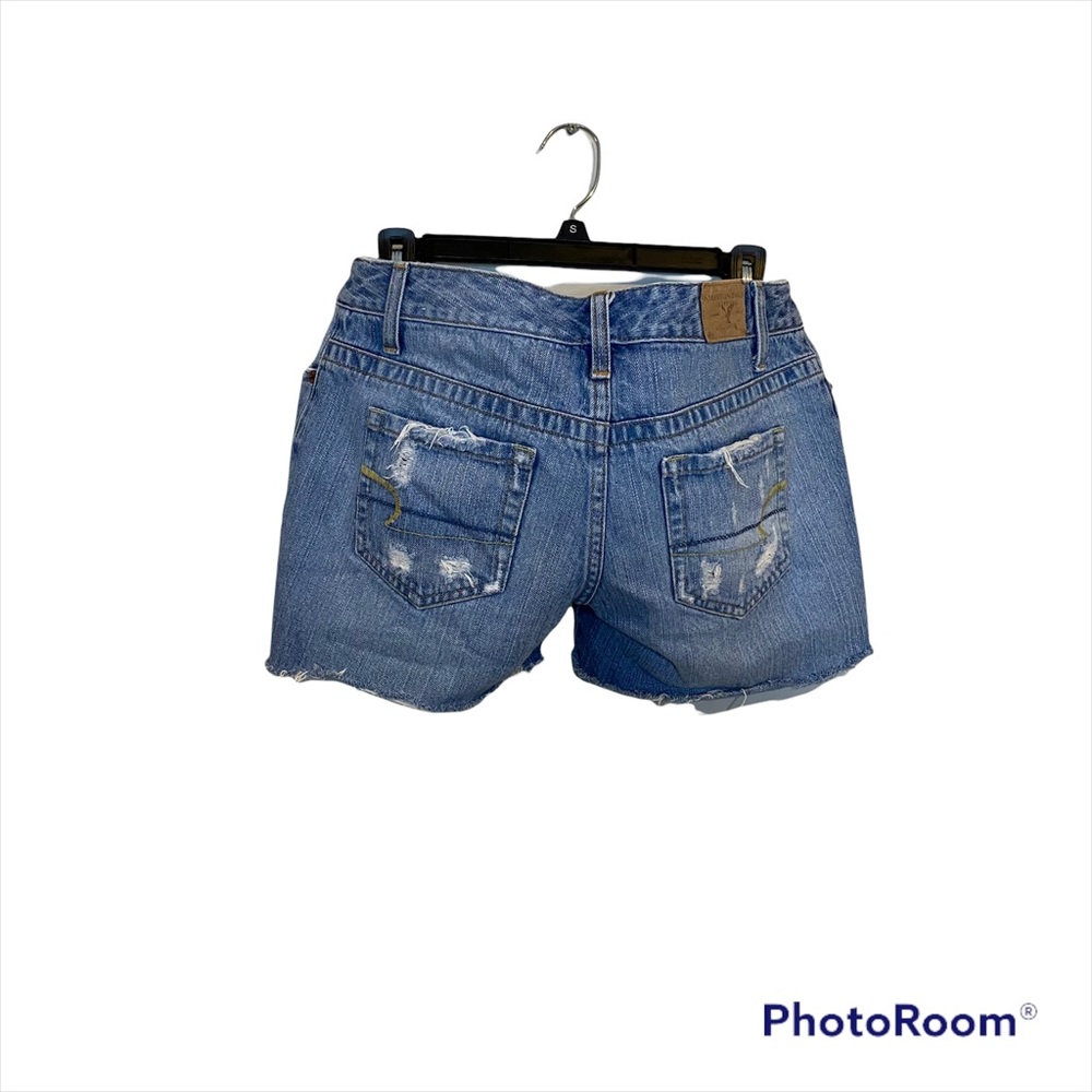 AMERICAN EAGLE JEAN SHORTS DESTROYED